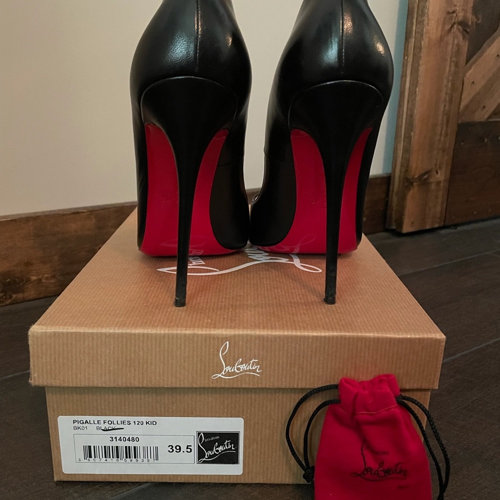Christian Louboutin Pigalle Pumps 120mm size 39.5 - Picture 10 of 12